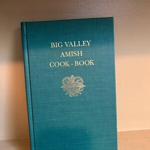 Big Valley Amish Cook-Book - Teal Cover